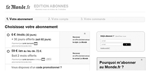 illustration projet UX Le Monde