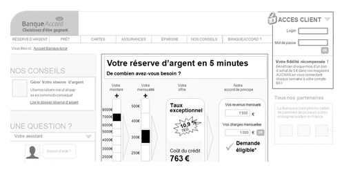 UX transactionnel bancaire