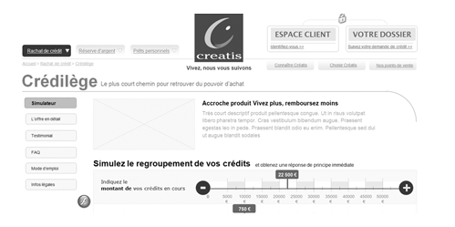 UX banque de crédit