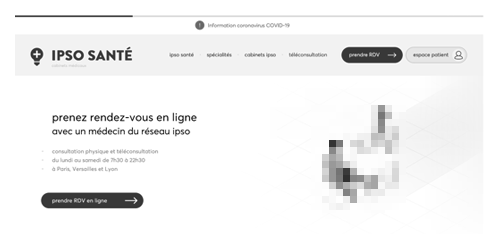 UX plateforme médicale