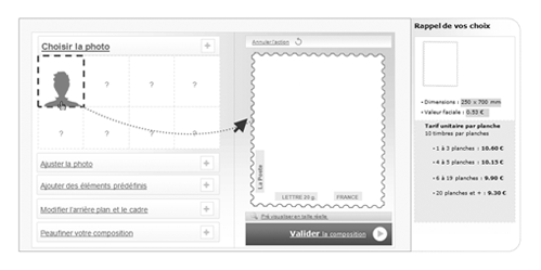 UX personnalisation timbre