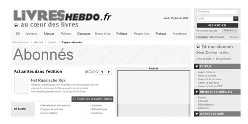 UX magazine libraire