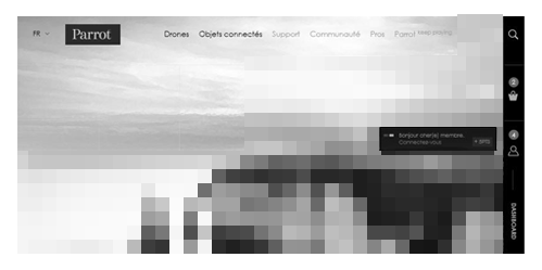 UX e-commerce drones