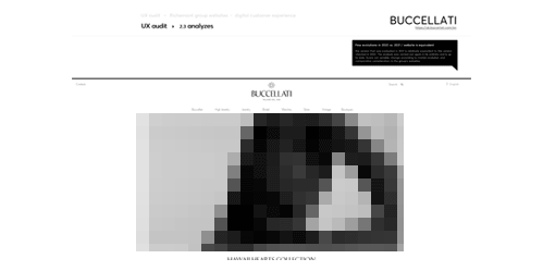 Audit UX luxe