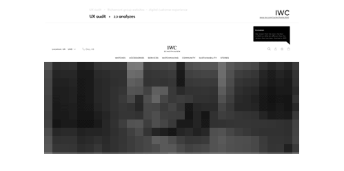 Audit UX luxe