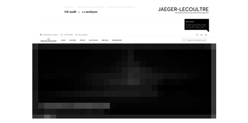 Audit UX luxe