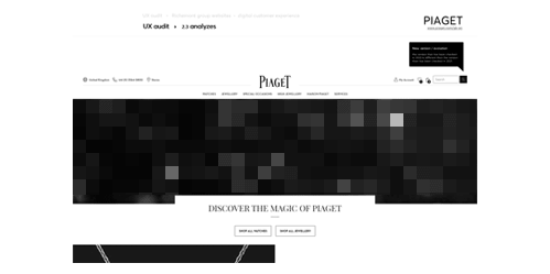 Audit UX luxe