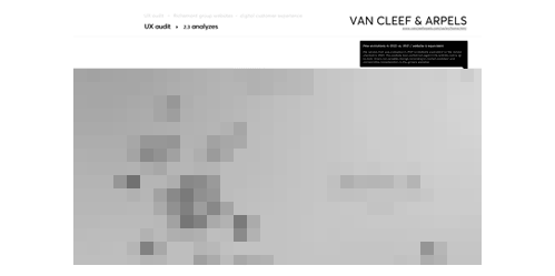 Audit UX luxe