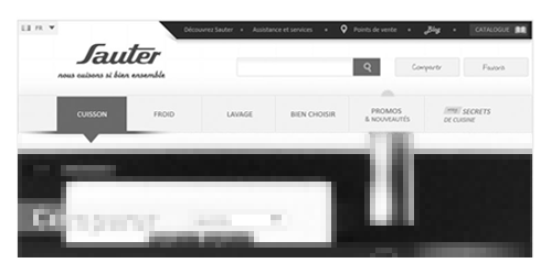 UX e-commerce électroménager