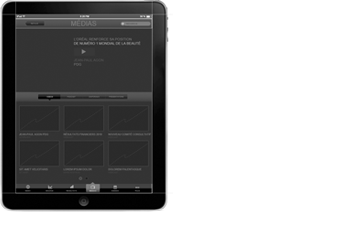 Conception UX tablette